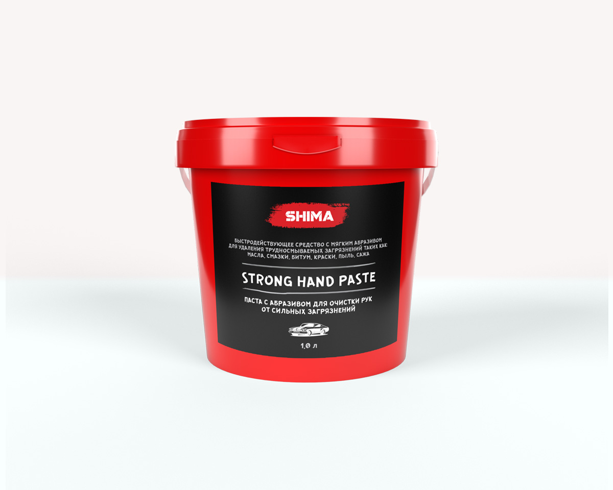 SHIMA DETAILER STRONG HAND PASTE Паста с абразивом для очистки рук