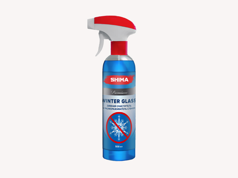 SHIMA PREMIUM WINTER GLASS Зимний очиститель и размораживатель стекол