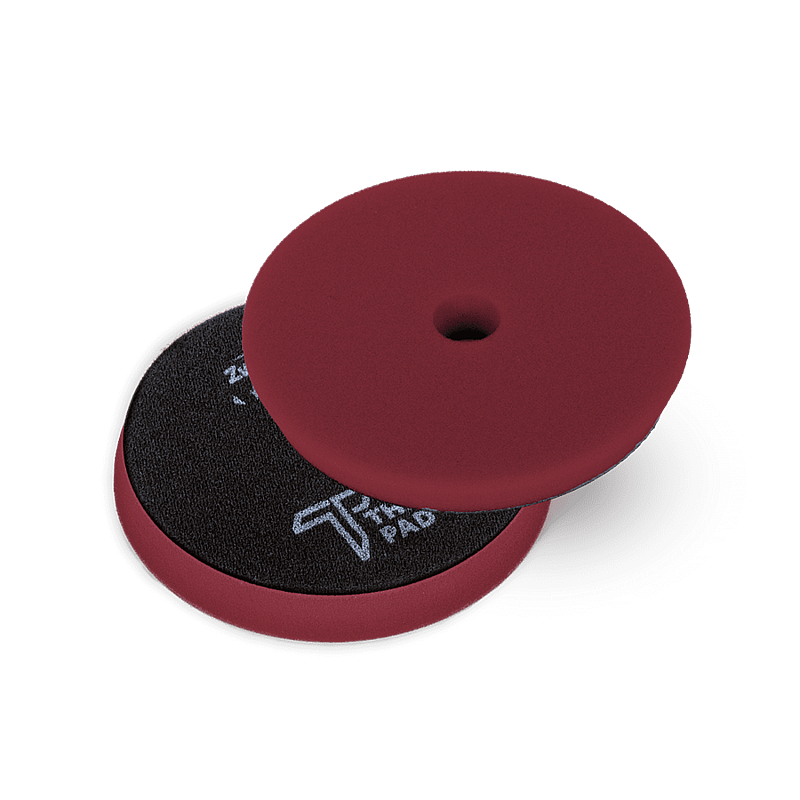 Zvizzer Thermo Pads SOFT 150мм 155-160/20/150мм Комплект 2 шт. Полировальный термостойкий поролоновый бордовый круг мягкий 8 kPa