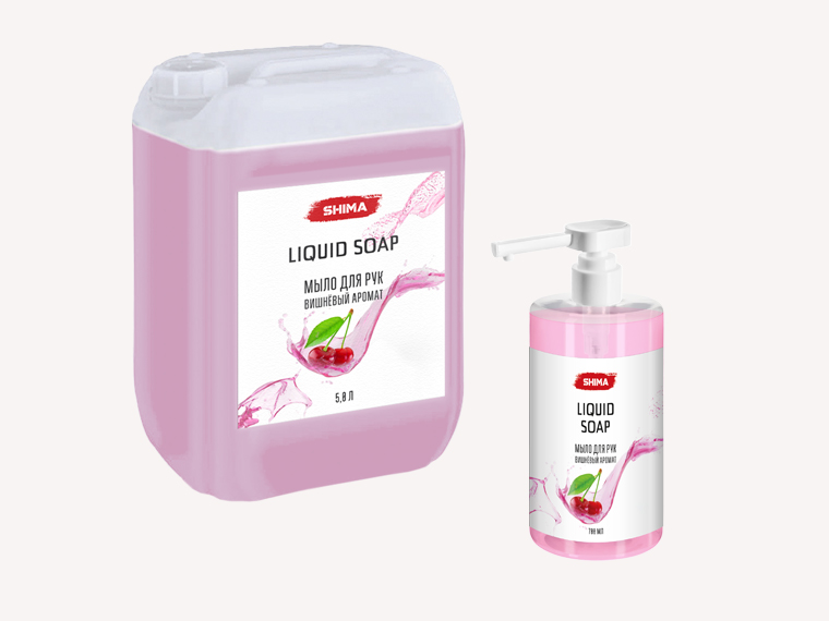 SHIMA LIQUID SOAP ВИШНЕВЫЙ АРОМАТ