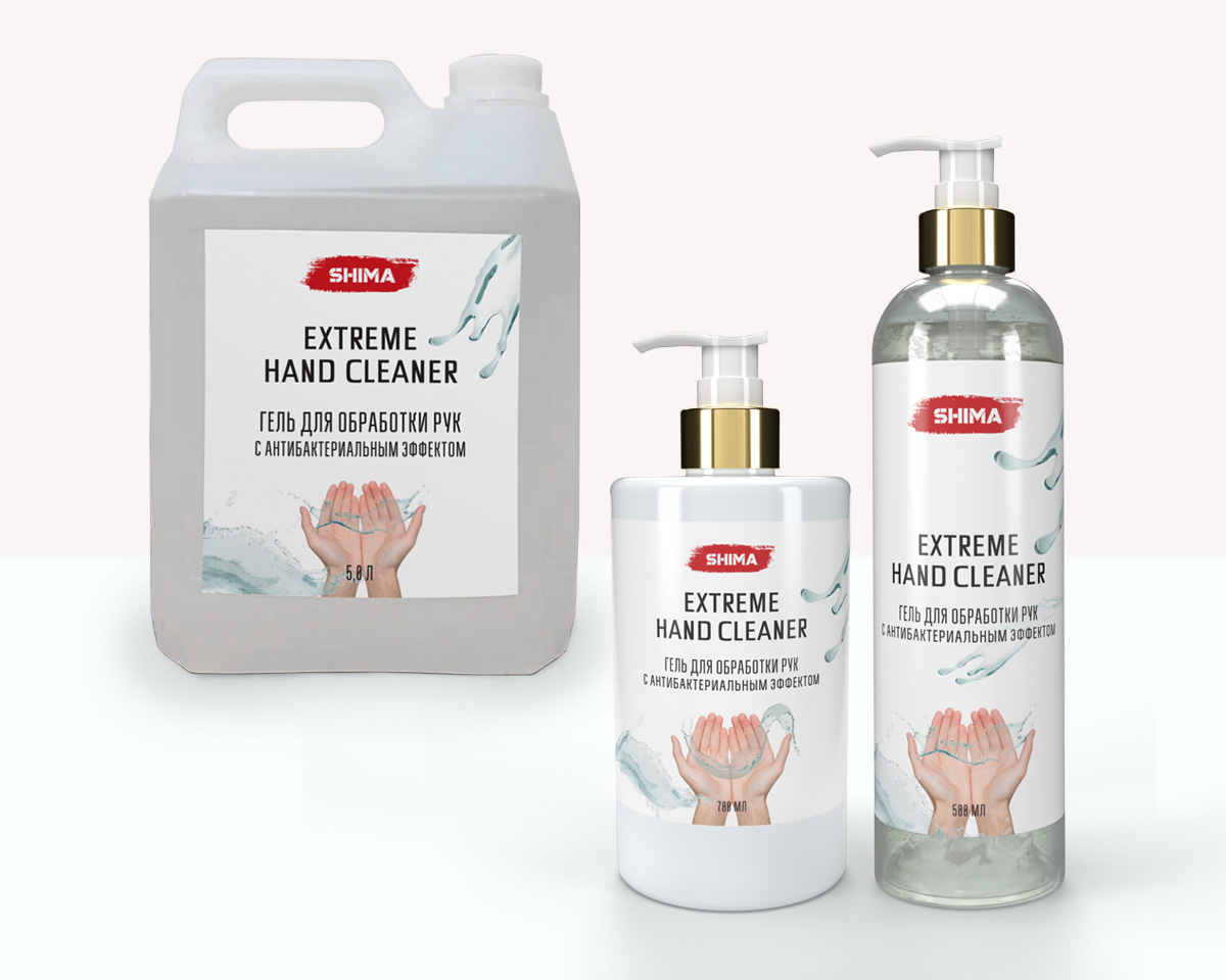 SHIMA EXTREME HAND CLEANER (Гель)