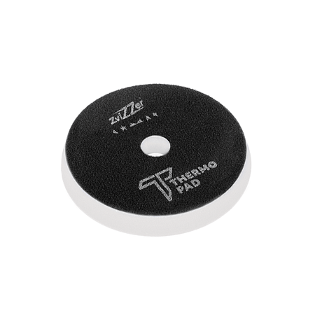 Zvizzer Thermo Pads MEDIUM 155-160/20/150мм, 1 шт. Полировальный термостойкий поролоновый белый круг средне жёсткий 16 kPa. ZV-TP00016020WE/1