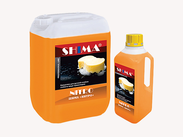 SHIMA NITRO Шампунь для ручной мойки автомобиля