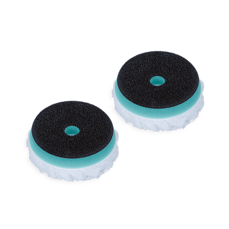 ZV-TM00009030HC Zvizzer Thermo Microfiber 90/30/80мм Комплект 2шт. Полировальный микрофибровый круг на твёрдом Termo поролоне с липучкой.