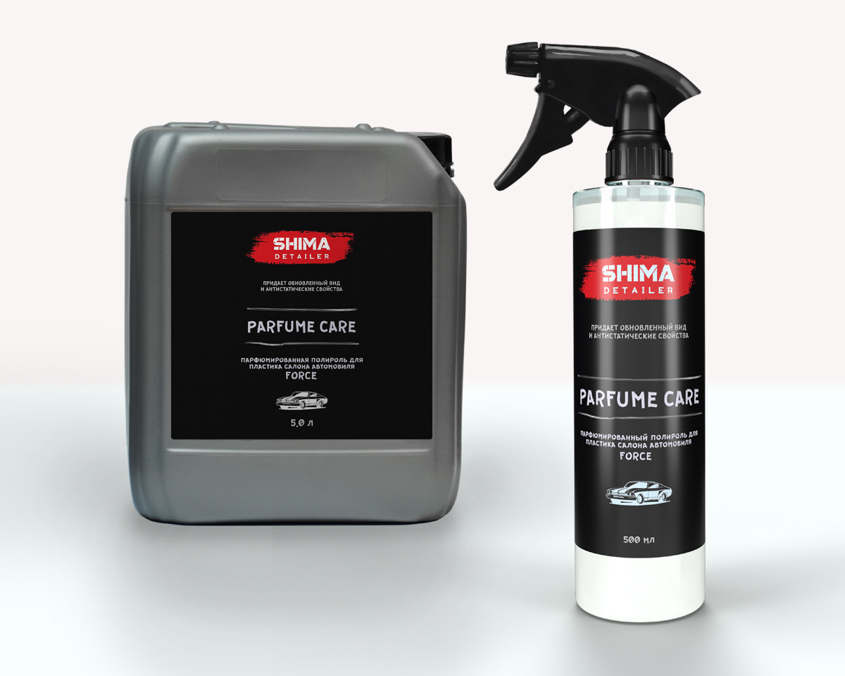 SHIMA DETAILER PARFUME CARE FORCE Парфюмированный полироль для пластика салона автомобиля