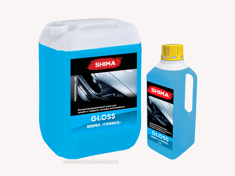SHIMA GLOSS Жидкий воск для кузова автомобиля