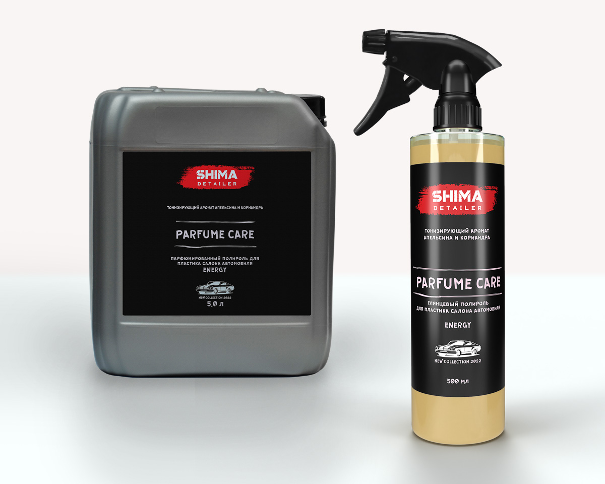 SHIMA DETAILER PARFUME CARE ENERGY Парфюмированный полироль для пластика салона автомобиля