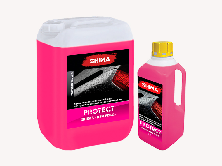 SHIMA PROTECT воск для сушки и защиты кузова автомобиля