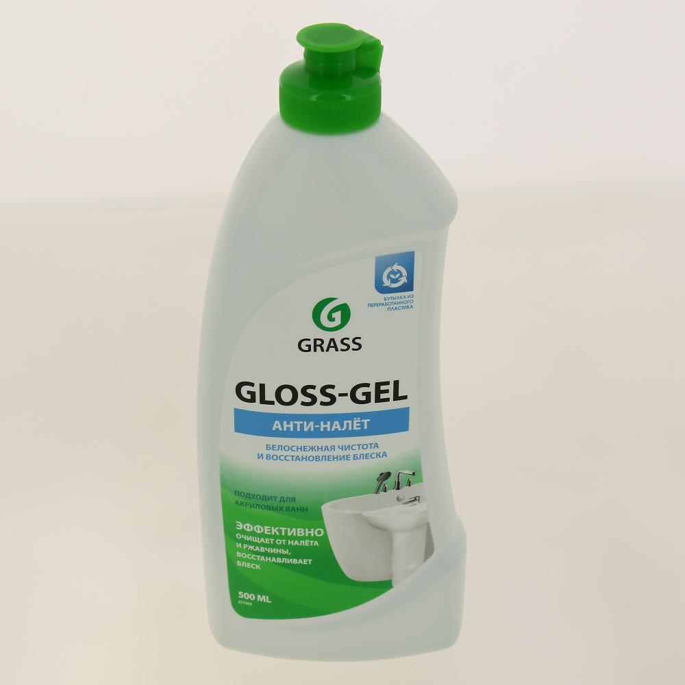 Чистящее средство для ванной комнаты "Gloss gel" (флакон 500 мл)