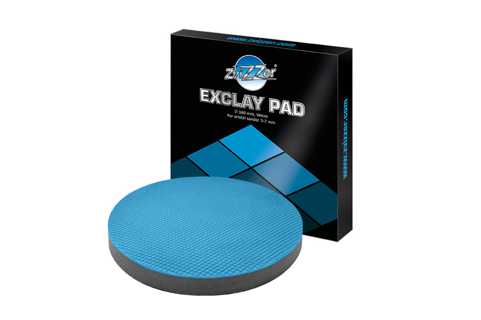 EXCLAY PAD - 160 мм Диск для очистки ЛКП с полимерной глиной (автоскраб)