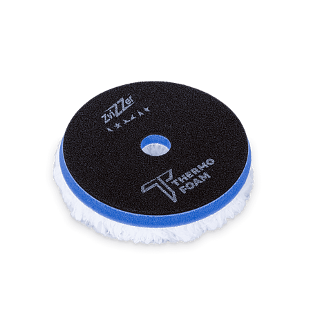 ZV-TW00016030MC Zvizzer Thermo Wool 160/25/150мм Комплект 2 шт. Полировальный круг из натурального меха на полутвёрдом Termo поролоне с липучкой.