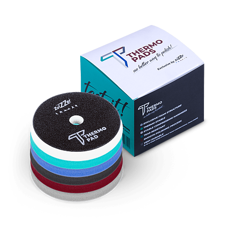 ZV-TB0001406 Zvizzer Thermo KIT Pads 140/20/125мм. Комплект 6 шт. поролон термостойкий кругов 6 степеней плотности 5-20kPa