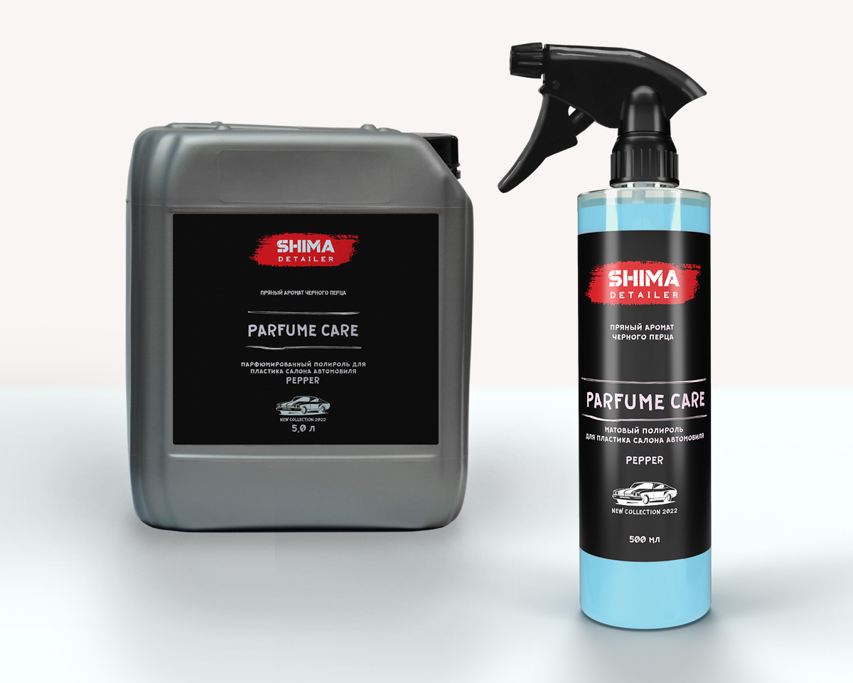 SHIMA DETAILER PARFUME CARE PEPPER Парфюмированный полироль для пластика салона автомобиля