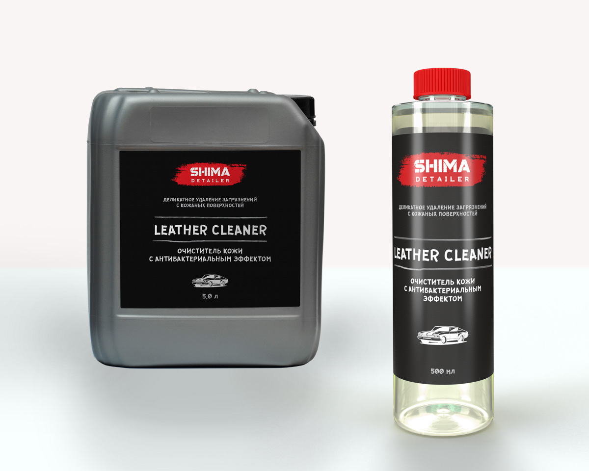 SHIMA DETAILER LEATHER CLEANER Очиститель кожи с антибактериальным эффектом