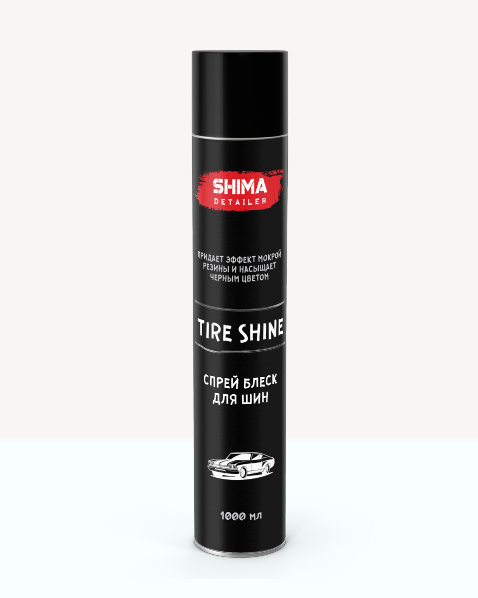 SHIMA DETAILER TIRE SHINE Спрей блеск для шин