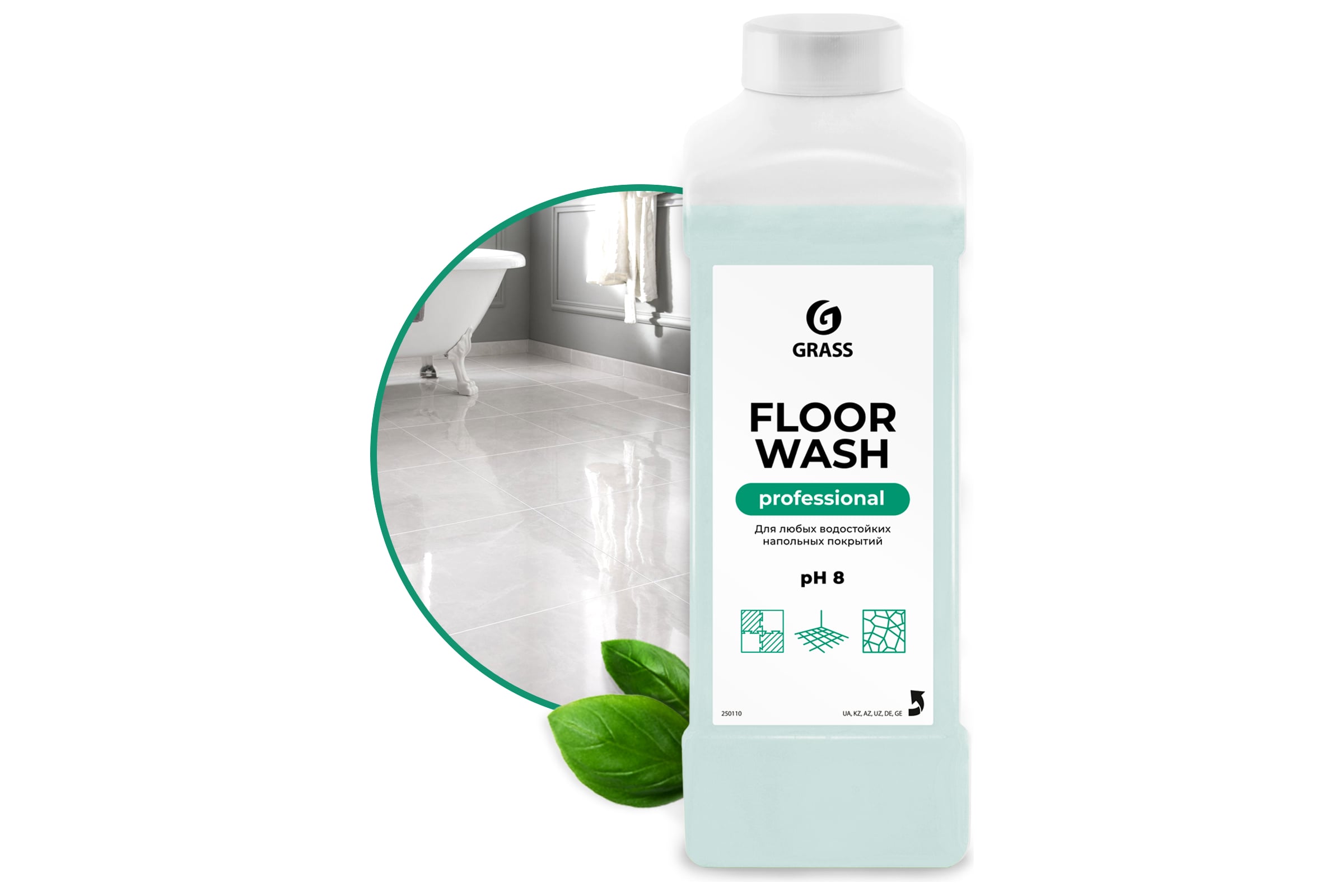 Нейтральное средство для мытья пола "Floor wash" (канистра 1 л)
