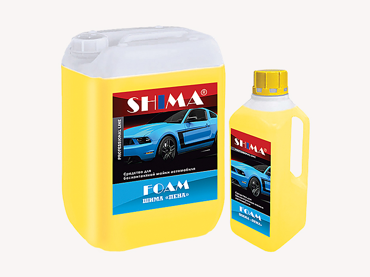 SHIMA FOAM (Пена) для бесконтактной мойки автомобилей